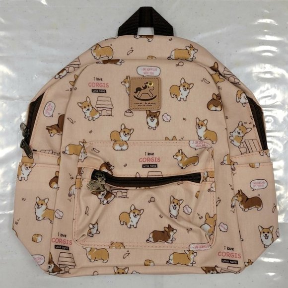 Waterproof Corgi Mini Small Travel Backpack - Picture 8 of 13